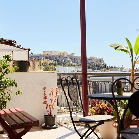 Mosaics Athens Central Studio With Acropolis View المظهر الخارجي الصورة